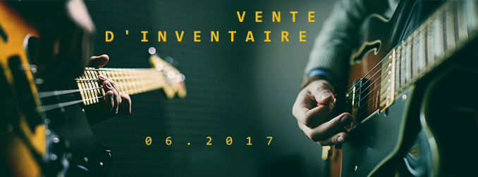 Denis Musique - Vente d'Inventaire