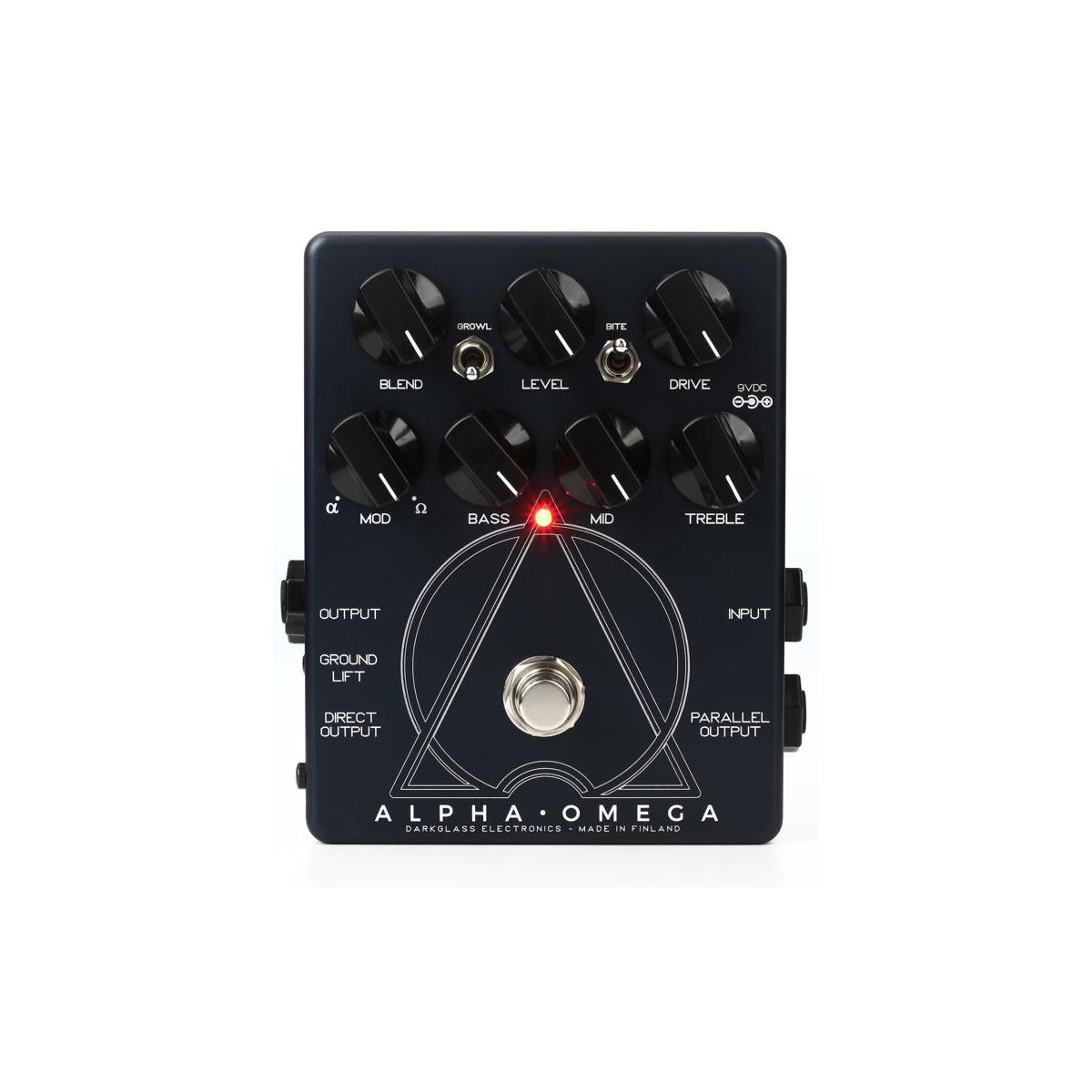 DARKGLASS - ALPHA · OMEGA - Dual Bass Preamp / OD Pedal