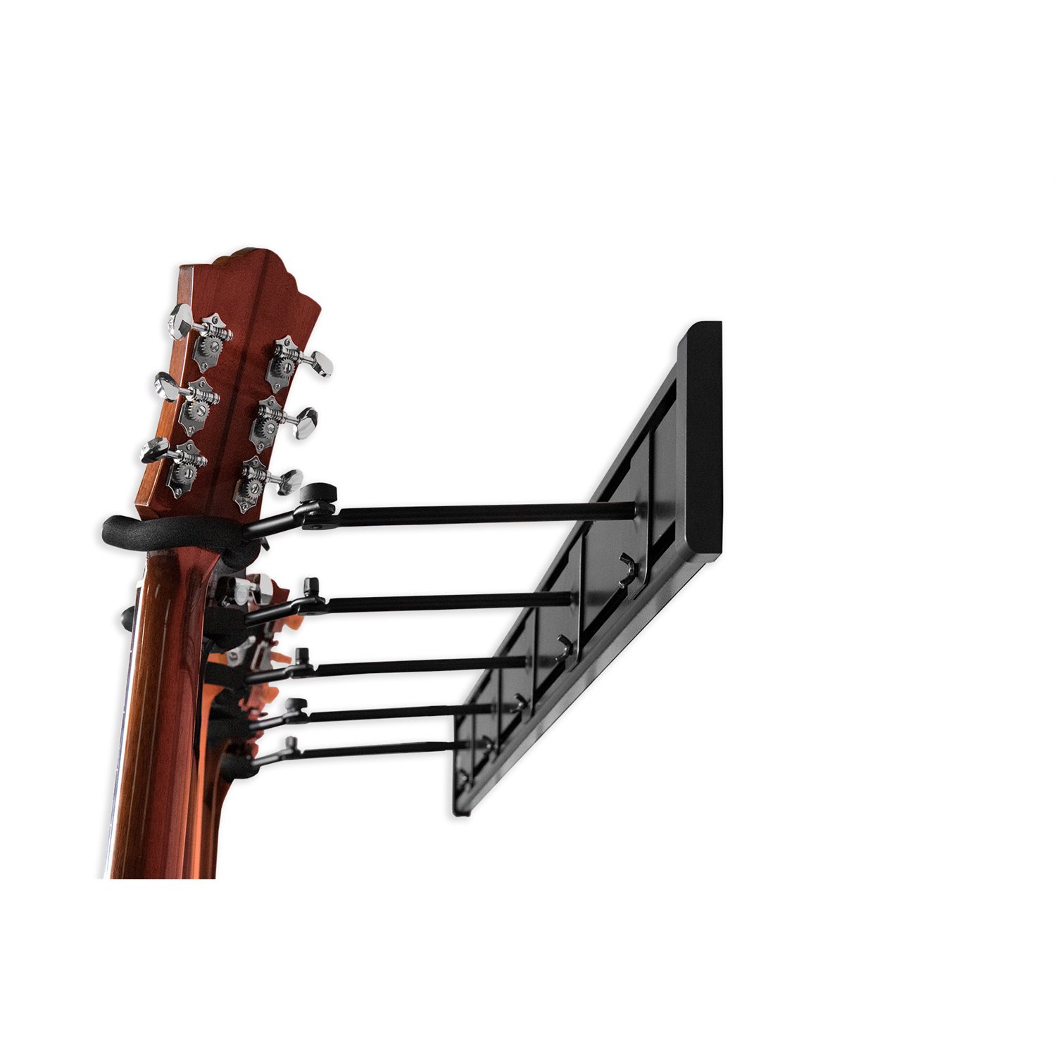Support de basse acoustique électrique 5 voies multi-guitare noir rembourré  A