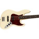 FENDER - Basse électrique American Professional II Jazz, touche en palissandre - Olympic White