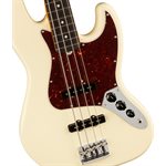 FENDER - Basse électrique American Professional II Jazz, touche en palissandre - Olympic White