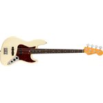 FENDER - Basse électrique American Professional II Jazz, touche en palissandre - Olympic White