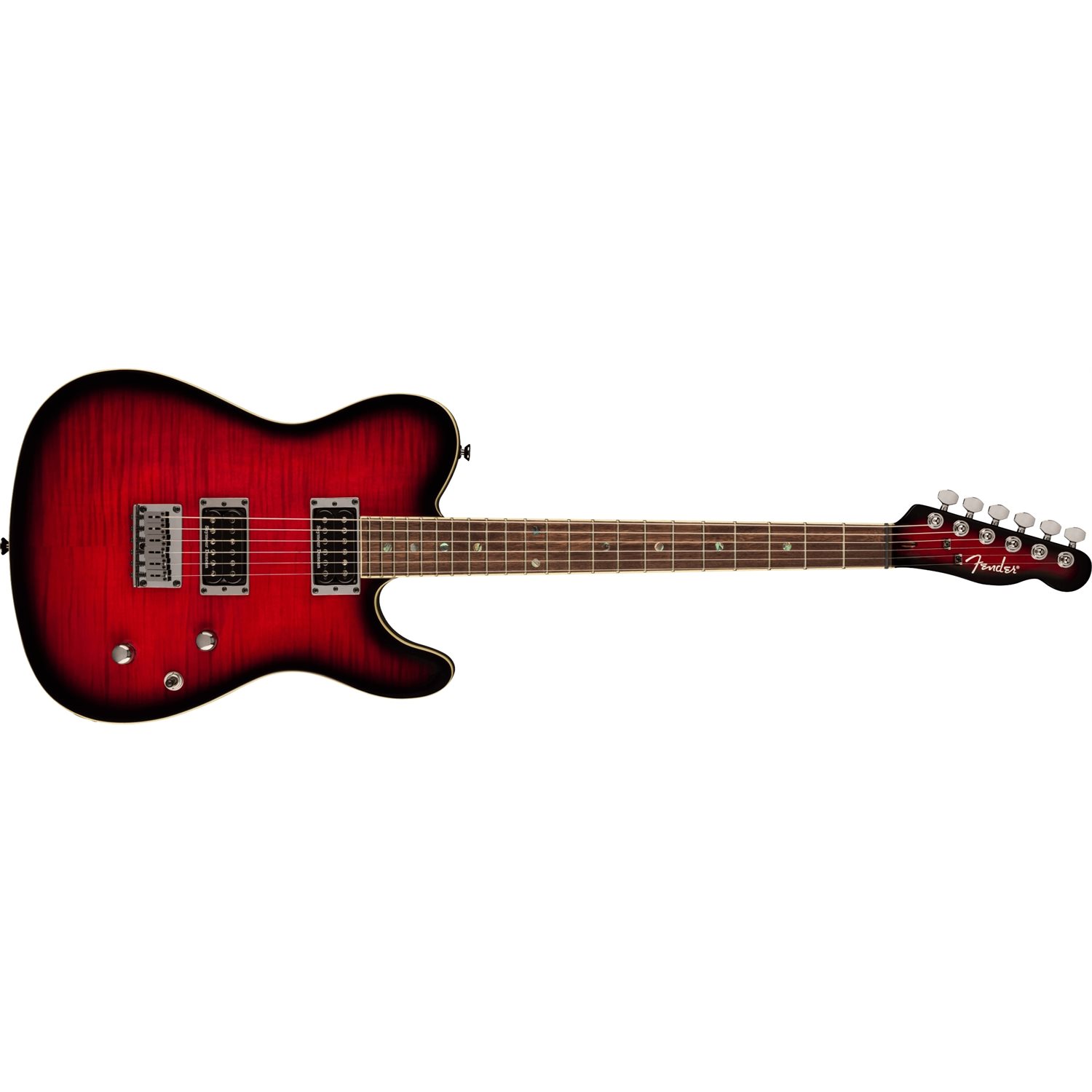 FENDER - SPECIAL EDITION CUSTOM TELECASTER FMT HH - Black Cherry Burst