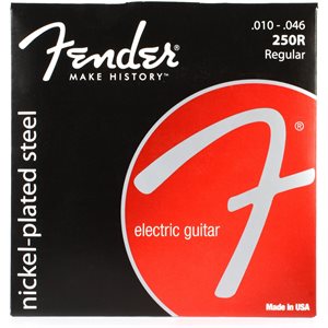 FENDER - SUPER 250'S CORDES EN ACIER NICKELÉ