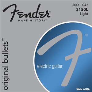 FENDER - 3150 ORIGINAL BULLETS™ - PURE NICKEL BULLET ENDS - 9-42