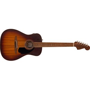 FENDER - Malibu Special, Touche en Pau Ferro, Pickguard Noir - Honey Burst