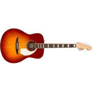 FENDER - Palomino Vintage, Touche en Ovangkol, Pickguard blanc vieilli - Sienna Sunburst