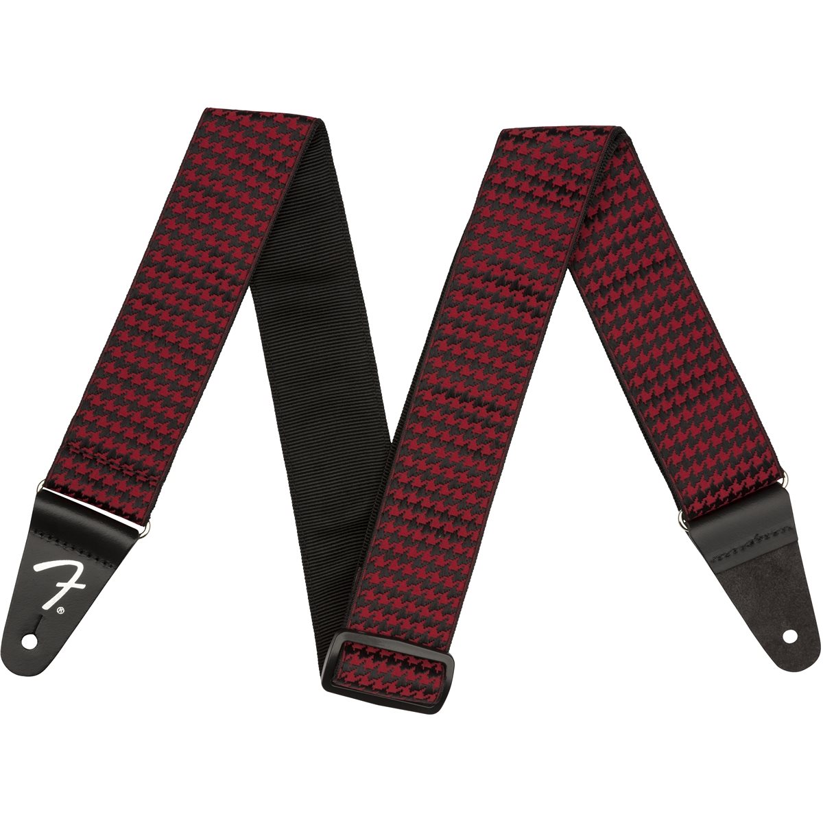 FENDER - HOUNDSTOOTH JACQUARD STRAP - Red