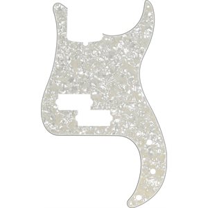 FENDER - 13-HOLE MODERN-STYLE STANDARD PRECISION BASS PICKGUARDS - White Moto