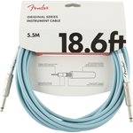 FENDER - Câble pour instrument série originale, 18,6', Daphne Blue