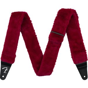 FENDER - Poodle Plush Strap - Red