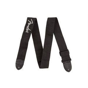 FENDER - POLYESTER STRAPS - BLACK / GREY