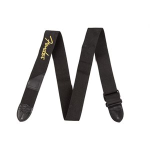 FENDER - POLYESTER STRAPS - BLACK / YELLOW