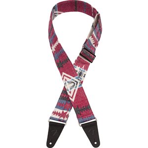 FENDER - Zion Strap, Red Aztec - 2''