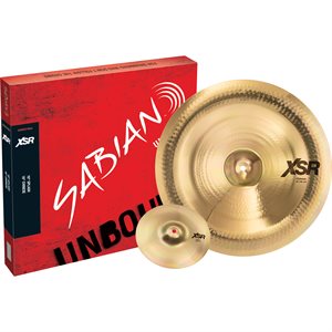 SABIAN - XSR5005EB - XSR EFFECTS PACK - 10'' Splash + 18'' Chinese