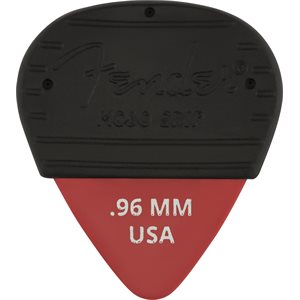 FENDER - MOJO GRIP PICKS - ensemble de 3 pick - Fiesta Red