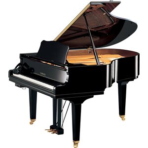 YAMAHA - GC2SH3 - Piano à Queue - avec système Silent SH3 - Ébène poli