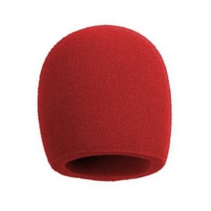 SHURE - mousse anti-vent SM58 / PG58 - rouge