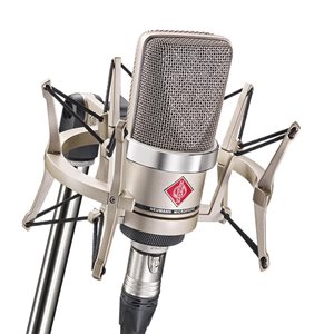 NEUMANN - microphone à condensateur TLM 102 - large diaphragme - set de studio