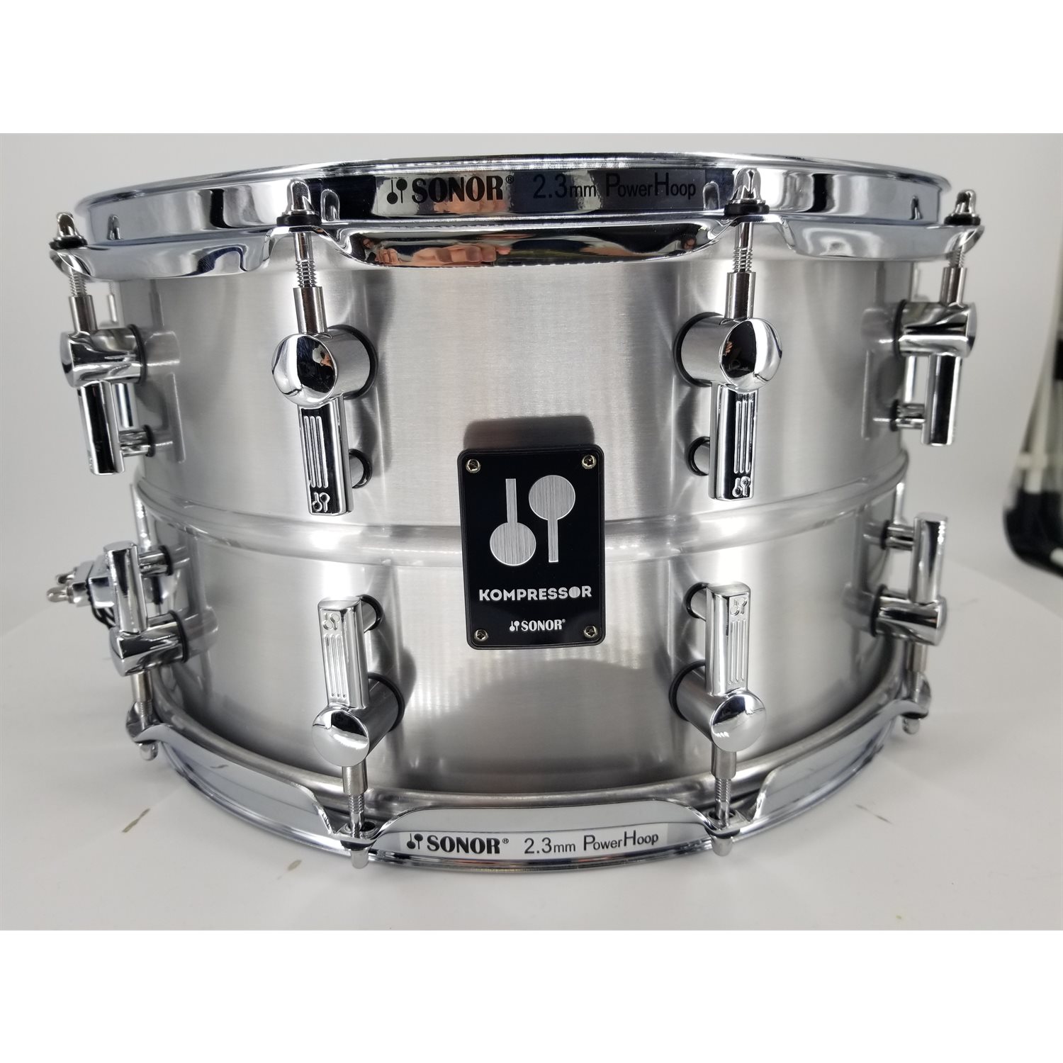 SONOR - KS-1408-SDA - Caisse Claire Kompressor - Aluminium 14x8 - Poli