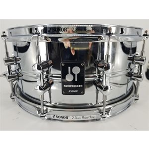 SONOR - KS-1465-SDS - Caisse Claire Kompressor - Acier 14x6.5 - Chrome