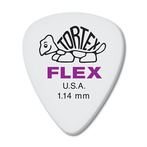 DUNLOP - 428P1.14 - TORTEX® FLEX™ STANDARD PICK 1.14M - 12 pack