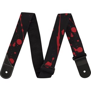 JACKSON - Jackson® Splatter Strap, Black and Red, 2"