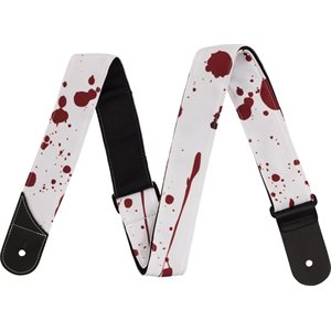 JACKSON - Jackson® Splatter Strap, White and Red, 2"