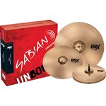 SABIAN - 45003X - B8X 3-Piece Performance Set - 14 / 16 / 20