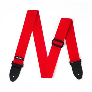 DUNLOP - D07-01RD - DUNLOP POLY RED STRAP