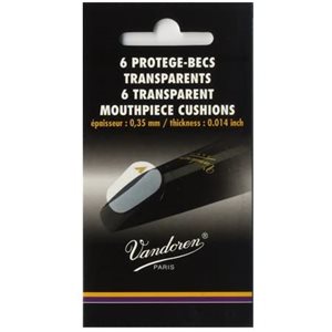 VANDOREN - VMC6 - COUSSINS d'EMBOUCHURES Transparent 