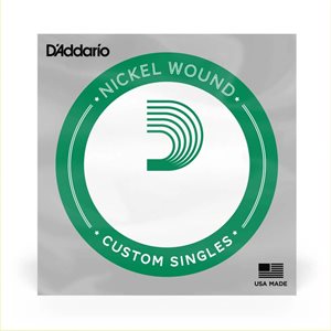 D'ADDARIO - XLB130 Guitare basse enroulée en nickel à corde unique longue échelle .130