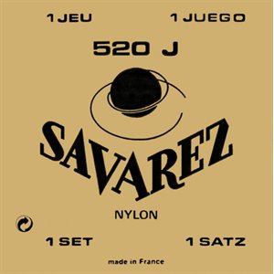 SAVAREZ - 520J - CLASSICAL GUITAR STRINGS - HIGH TENSION