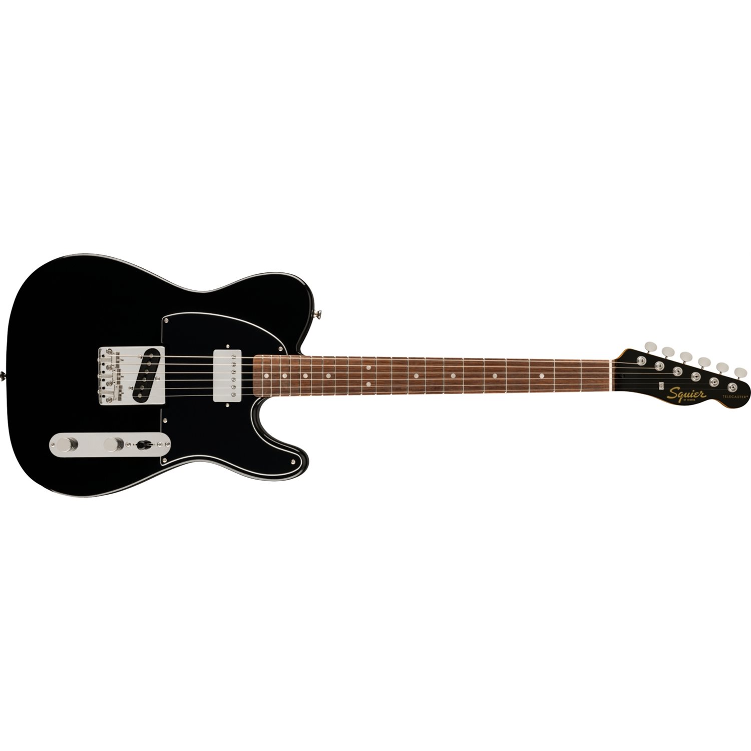 FENDER - Limited Edition Classic Vibe™ '60s Telecaster® SH, Touche Laurel, Pickguard noir, tête assortie - Noir