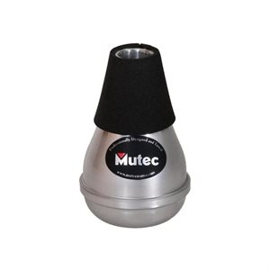 MUTEC - MHT164 - Sourdine pour trompette, ronde en aluminium