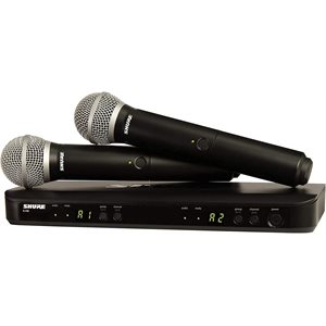 SHURE - BLX288 / B58 - Système vocal double sans fil avec deux Beta 58A