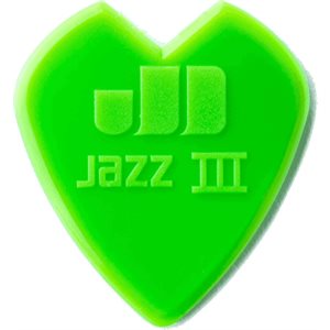 DUNLOP - jazz III - CUSTOM KIRK HAMMETT - ensemble de 6 pick