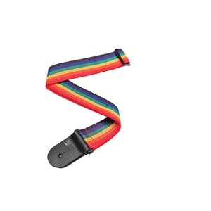 PLANET - POLYPRO GUITAR STRAP - Rainbow