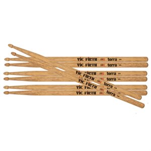 VIC FIRTH - AMERICAN CLASSIC® - 5A - SÉRIE TERRA - pack de 4