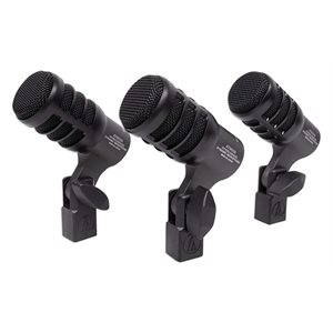 AUDIO TECHNICA - ATM230PK - Microphone d'instrument dynamique hypercardioïde - pack de 3