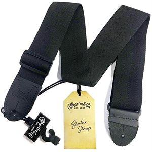 MARTIN - 18A0103 NYLON GUITAR STRAP - BLACK