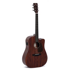 SIGMA - DMC-15E+ - guitare acoustique Dreadnought cutaway - Naturel