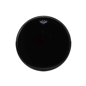 REMO - Peau de batterie Ambassador Ebony - 14''