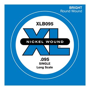 D'ADDARIO - XLB95 - Corde de basse à longue échelle enroulement nickel .95