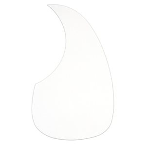 STEWART MAC DONALD - 5862 - Pickguard pour guitare acoustique - Transparent