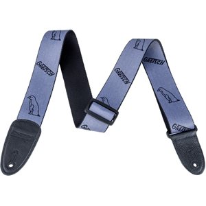 GRETSCH - Gray Penguins Strap - Black