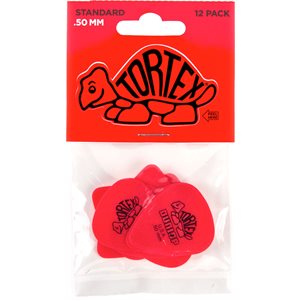 DUNLOP - 0.50mm Tortex PICK - ensemble de 12 pick