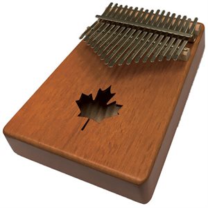 BEAVER CREEK - Kalimba 17 notes - feuille d'érable