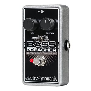 EHX - BASS PREACHER - Bass Preacher Bass Compressor / Sustainer Pedal