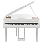 YAMAHA - CSP295G PWH - Piano à queue numérique Clavinova avec banc - Blanc poli